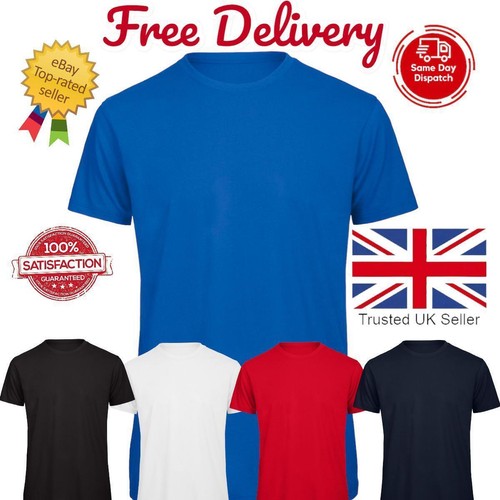 Mens plain cotton - mens, t-shirt