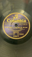 Rare 78rpm record, E-, JACK
