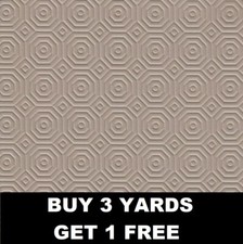 Premium Thick Beige Table Protector Felt Backing Heat Resistant Fabric Material