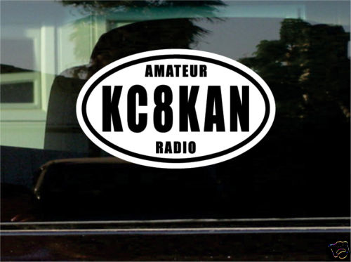 Ham amateur radio oval - amateur,