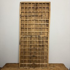 Vintage Wooden Printers Tray -