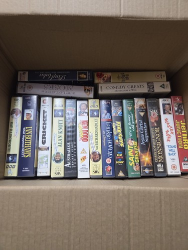 Job lot vhs cassettes x30 - cassettes,