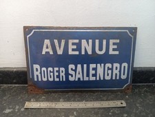 VINTAGE ORIGINAL FRENCH ENAMEL