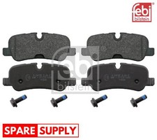 BRAKE PAD SET, DISC BRAKE FOR