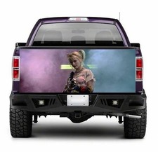 Tailgate truck wrap printed