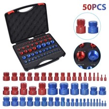 50x Imperial Inch & Metric Thread Gauge Set Nut & Bolt Thread Checker Identifier