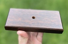 Wooden Vintage Mascot Ornament Sculpture Trophy Stand Base Plinth Pedestal