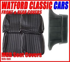MGB GT Seat Covers Front &