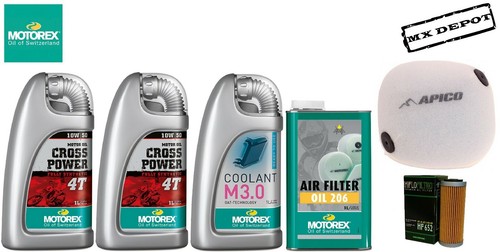 Motorex oil service kit - oil, air