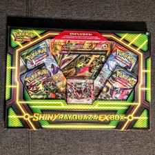Pokemon Shiny Rayquaza Ex Box