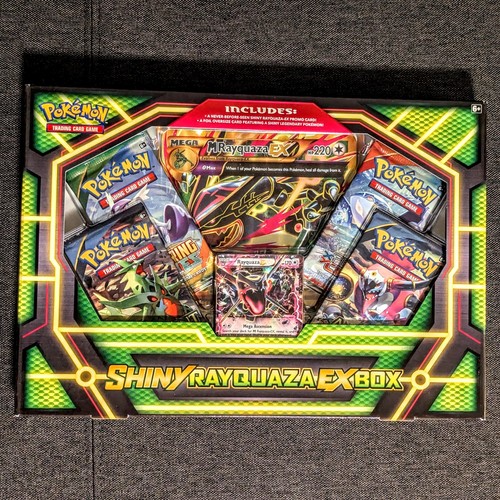 Pokemon shiny rayquaza - pokemon, ex