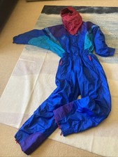 Ladies Degre 7 Retro Ski Suit Piste Party Festival Ski Outfit Size 12