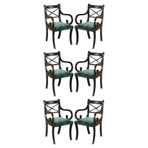 Six vintage english - vintage, regency