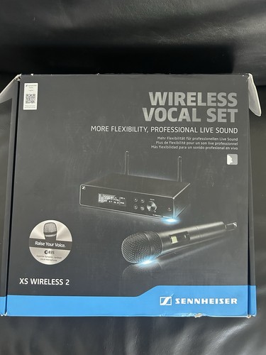 New sennheiser wireless 2 - sennheiser, xs