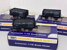 Dapol 7 Plank Open Wagon J. T. Collins & Sons Ltd Livery - Limited Edition  x3