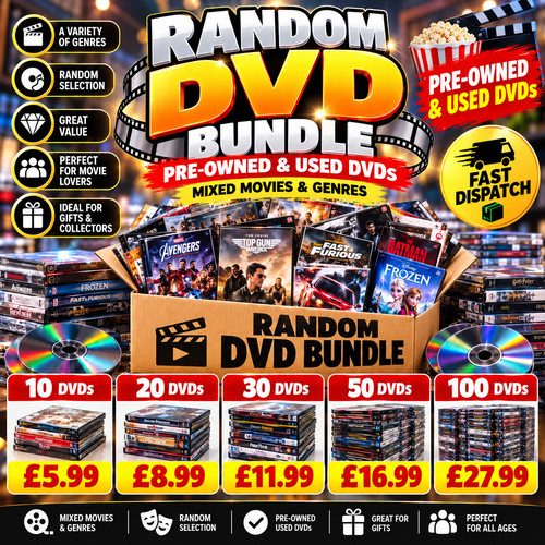 Random dvd bundle - random,