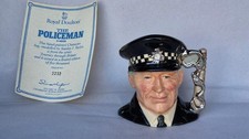Royal Doulton The Policeman Small  Character Jug D6852 Ltd edition