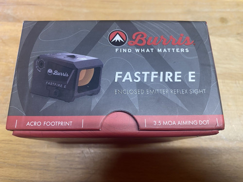Burris fastfire 5 moa - 1x,