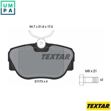 BRAKE PAD SET DISC BRAKE