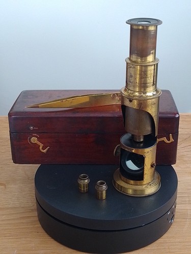 Superb antique brass - brass, drum