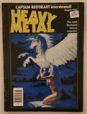 Heavy Metal August 1983-Cover