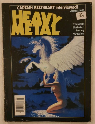 Heavy metal august 1983 cover - heavy,