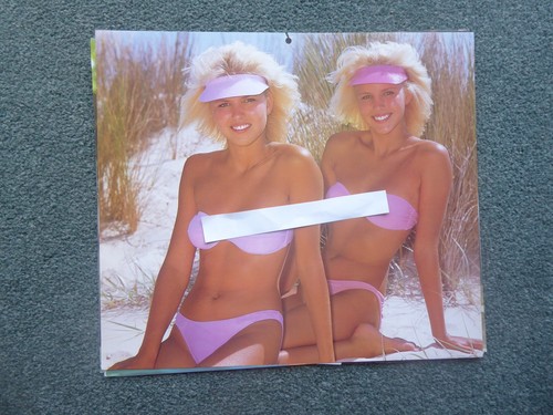 Glamour calendar page - page.,