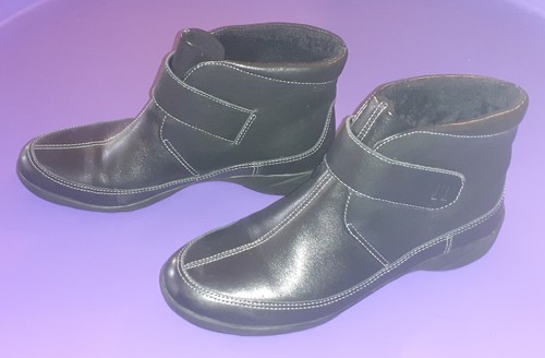 Women size black leather - women's,