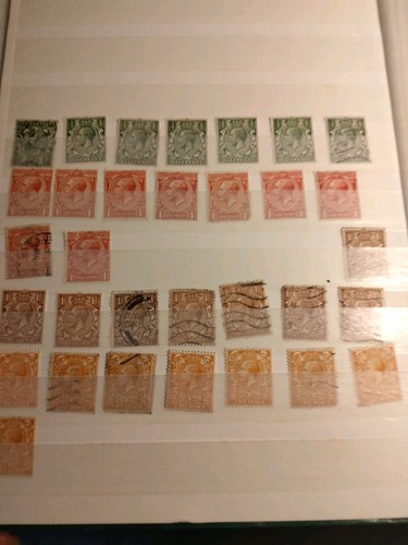 Old stamp collection - old, gb