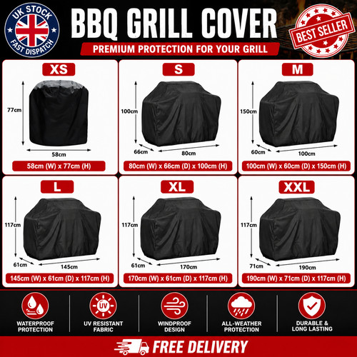 Heavy duty bbq cover - duty,