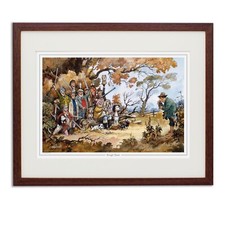 Cartoon shooting print - cartoon,