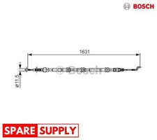 CABLE, PARKING BRAKE FOR VW