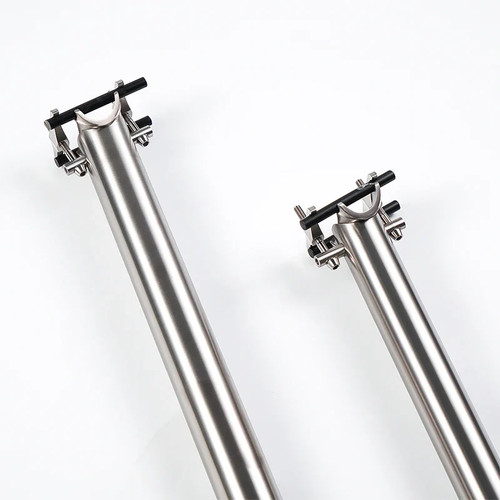 Long 8mm titanium seat post - long, 31.8mm