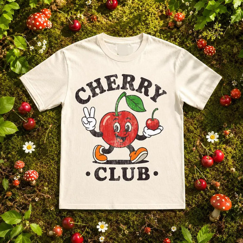 Cherry club shirt retro - club,