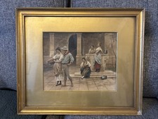 Antique Edwardian Print In