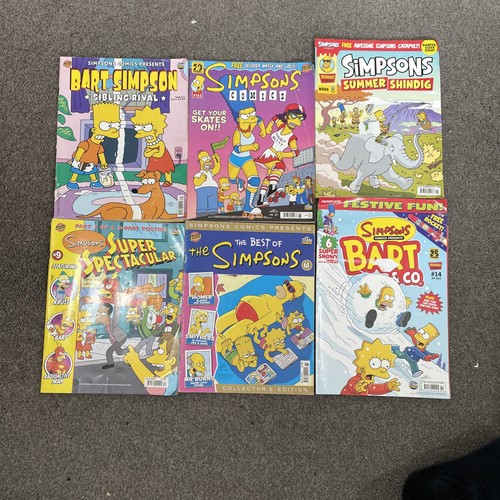 Various simpsons comics - x,