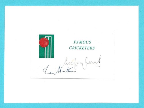 Len hutton godfrey - godfrey, evans