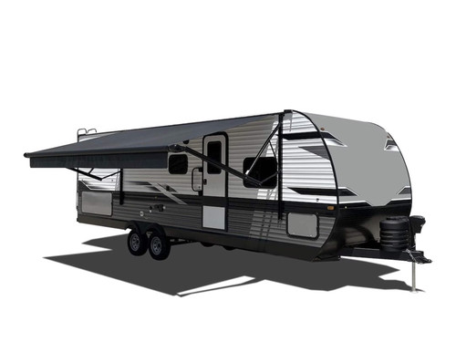 Black vinyl canopy - 17',