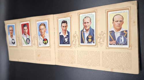Wills cigarette card album - cigarette,