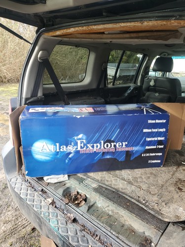 Telescope atlas explorer - telescope,