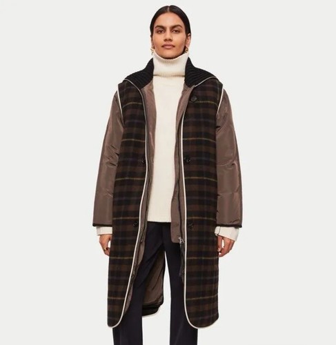 Jigsaw layered coat rrp 400 - jigsaw,