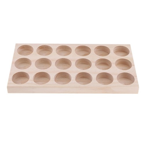 Shelf wooden nail polish case - polish,