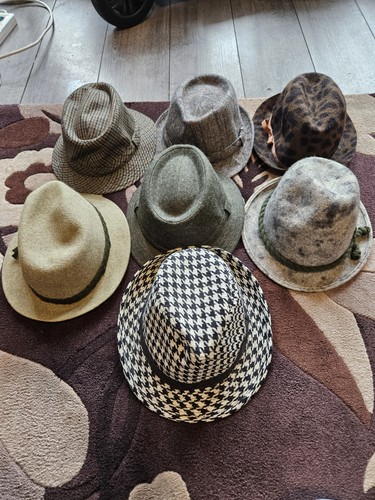 Fedora hat bundle x7 great - , ,bundle