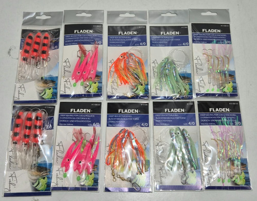 X10 pack fladen - pack, mixed