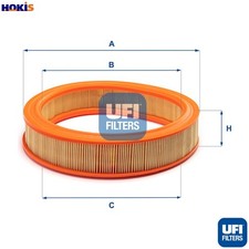 AIR FILTER 30.803.00 FOR SKODA