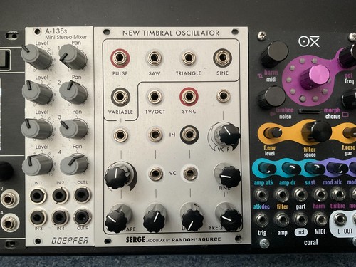 Serge new timbral oscillator - serge,