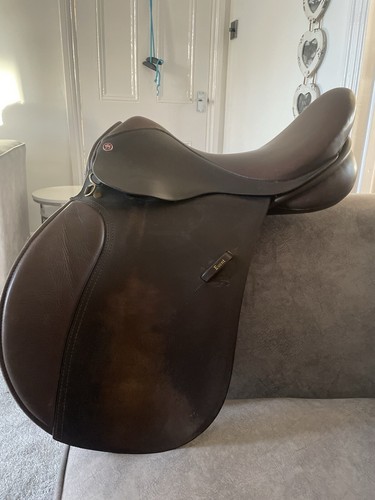 Brown 17inch event saddle - brown, m