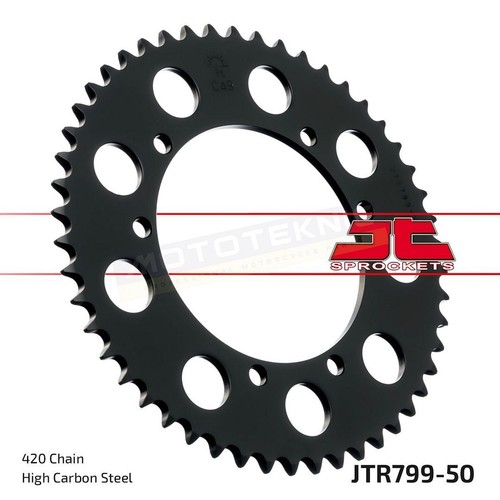 Steel rear sprocket fit - jt, to