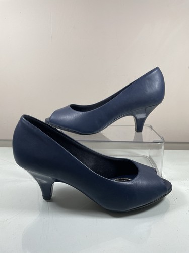 Pavers womens navy blue open - blue,