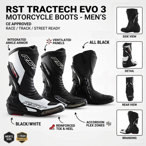 Rst boots mens tractech - boots,